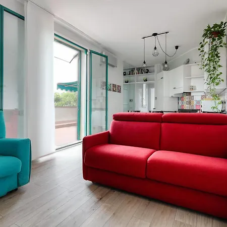 Rainbow House Via Dei Carafa Appartement Milaan